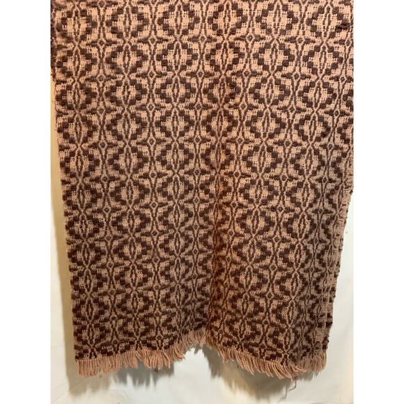 Vintage Handmade Brown and Tan Ruana - Made in Colombia - Picture 4 of 6